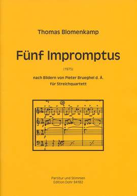 Blomenkamp, T: Five Impromptus