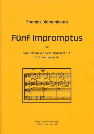 Blomenkamp, T: Five Impromptus