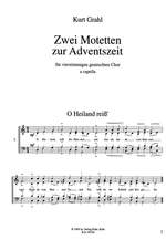 Grahl, K: Two Christmas Motets Product Image