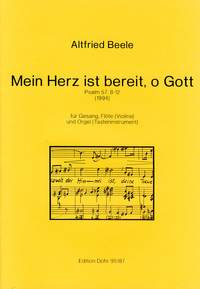 Beele, A: My heart is ready, O God