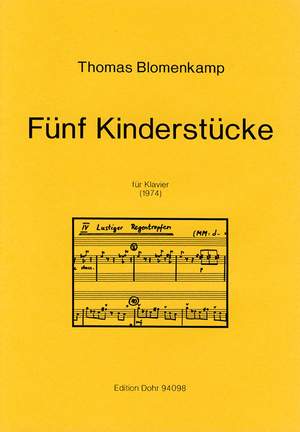 Blomenkamp, T: Fünf Kinderstücke