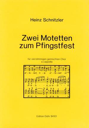 Schnitzler, H: Two Motets for Pentecost