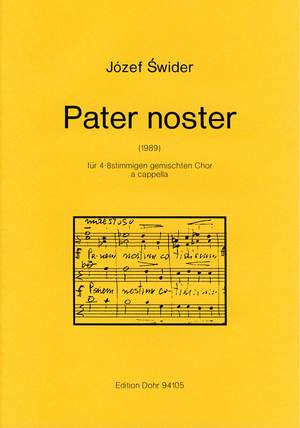 Swider, J: Pater noster