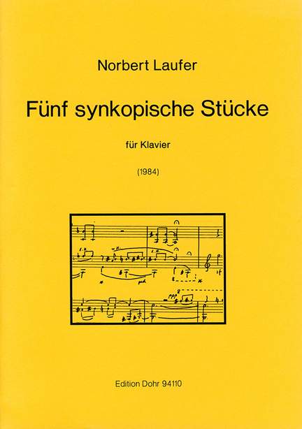 Laufer, N: Five Syncopated Pieces