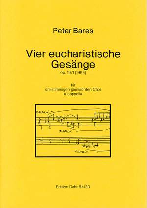 Bares, P: Four Eucharistic Songs op. 1971