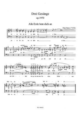 Bares, P: All Earth Worship You op. 1970