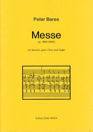 Bares, P: Messe (without Credo) op. 1969