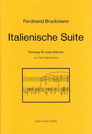 Bruckmann, F: Italian Suite