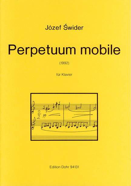 Swider, J: Perpetuum mobile