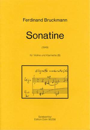 Bruckmann, F: Sonatina