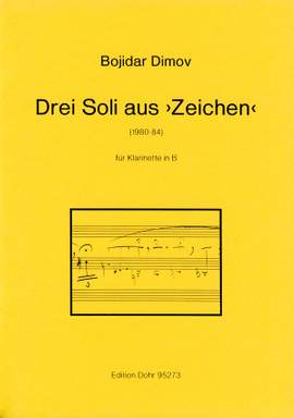 Dimov, B: Three Solos from Sign