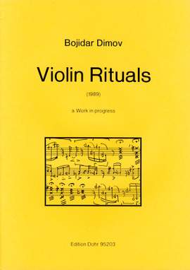 Dimov, B: Violin rituals