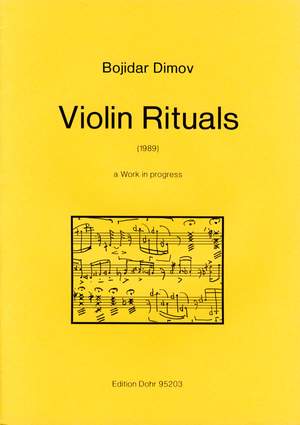 Dimov, B: Violin rituals