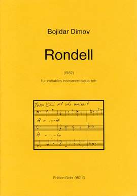 Dimov, B: Rondell for variable Quartet