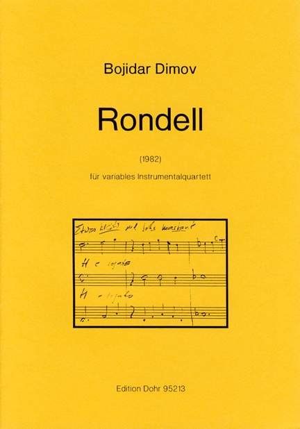 Dimov, B: Rondell for variable Quartet