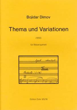 Dimov, B: Theme and Variations