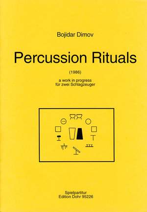 Dimov, B: Percussion Rituals