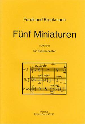 Bruckmann, F: Five Miniatures