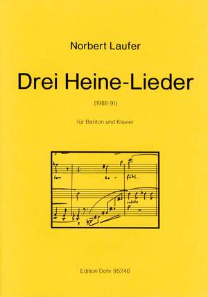 Laufer, N: Three Heine-Songs