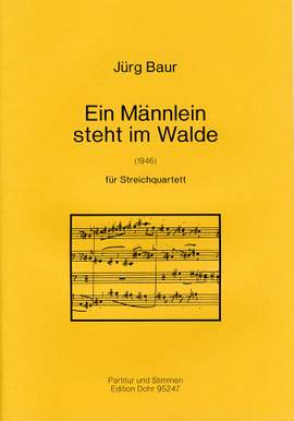 Baur, J: A little man stands in the wood