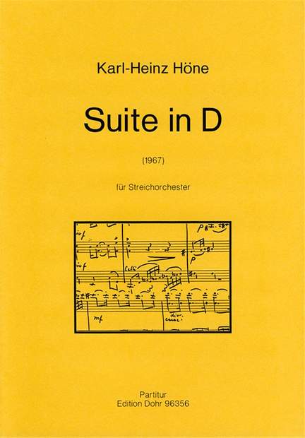 Hoene, K: Suite in D