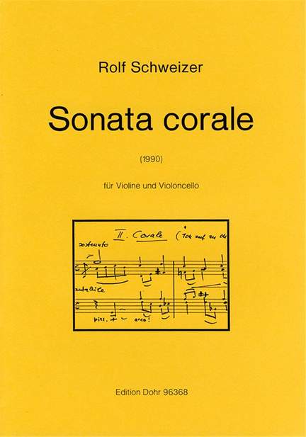 Schweizer, R: Sonata corale