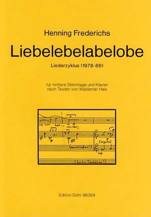 Frederichs, H: Liebelebelabelobe