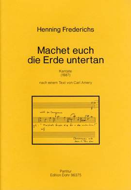 Frederichs, H: Machet you subdue the earth