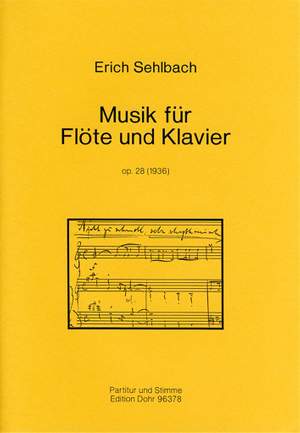 Sehlbach, E: Music op. 28