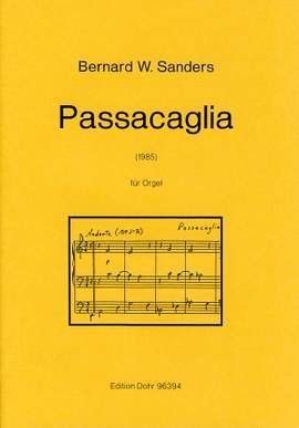Sanders, B W: Passacaglia