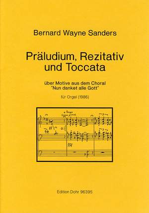 Sanders, B W: Prelude, Recitative and Toccata