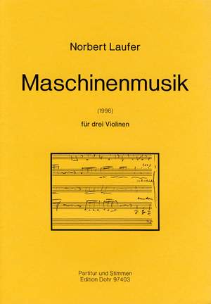 Laufer, N: Maschinen-musik