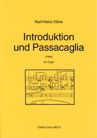 Hoene, K: Introduction and Passacaglia