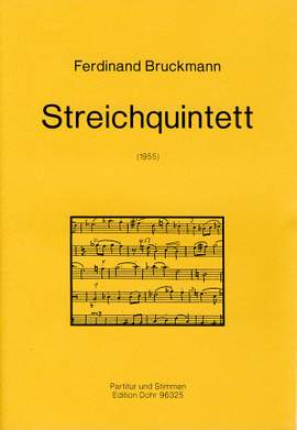 Bruckmann, F: String Quintet