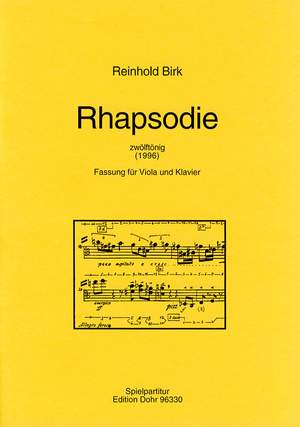 Birk, R: Rhapsody