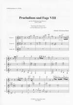 Bach, J S: Prelude and Fugue VIII BWV 853 Product Image