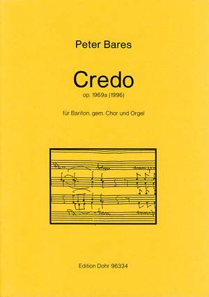 Bares, P: Credo op. 1969a