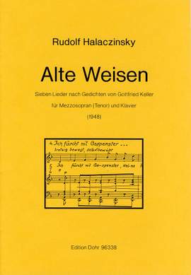 Halaczinsky, R: Alte Weisen op. 2