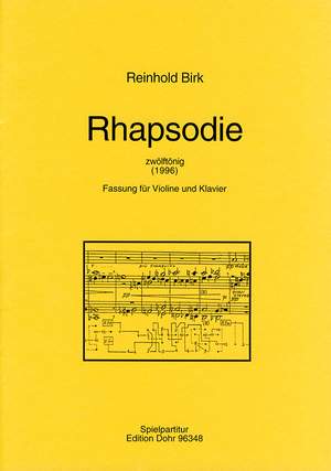 Birk, R: Rhapsodie