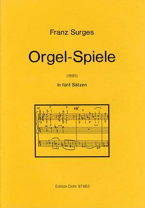 Surges, F: Organ Works Vol. 3