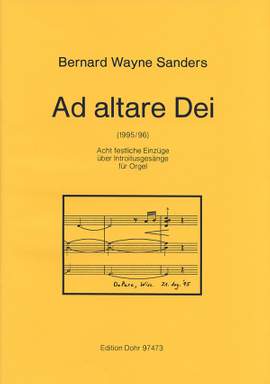Sanders, B W: Ad altare Dei