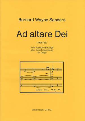 Sanders, B W: Ad altare Dei