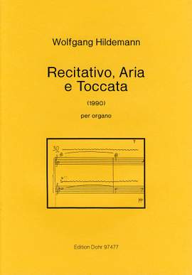 Hildemann, W: Recitativo, Aria e Toccata