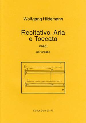 Hildemann, W: Recitativo, Aria e Toccata