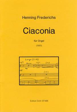 Frederichs, H: Ciaconia on Our Father in Heaven