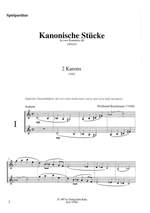 Bruckmann, F: Three Canonic Pieces & Two Canons Product Image