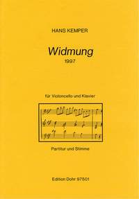 Kemper, H: Widmung