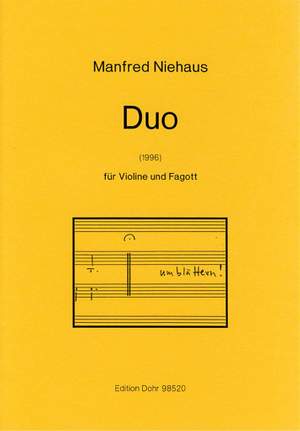 Niehaus, M: Duo