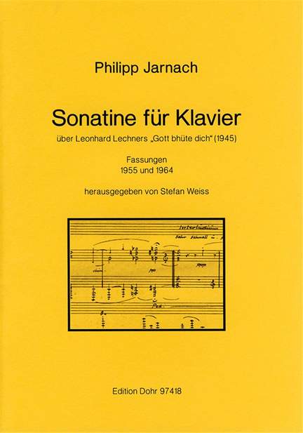 Jarnach, P: Sonatine