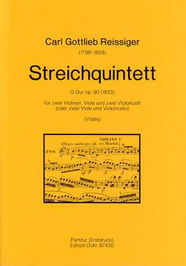 Reissiger, C G: String Quintet op.90